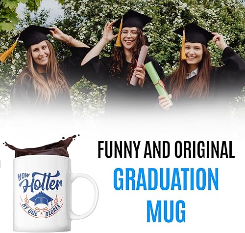 Miniatura 3 de Gifts and LOLs - Divertida taza de regalo de graduación para ella, él - Regalos de graduación de felicitaciones para hombres o mujeres - Idea de