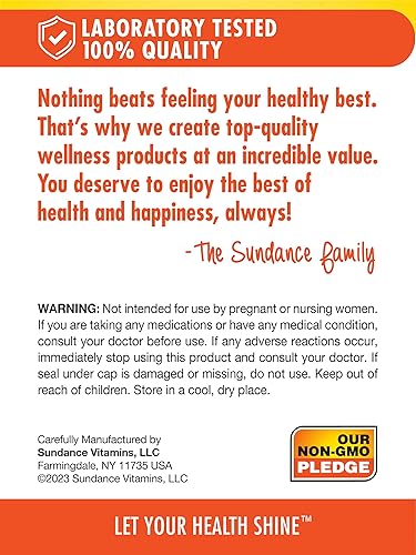Miniatura 5 de Sundance Tabletas de suplemento de canela con biotina y cromo, 60 unidades