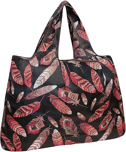 Miniatura 7 de allydrew Bolsas de comestibles reutilizables de nailon plegables