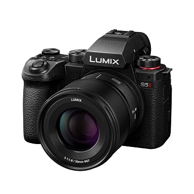 Panasonic LUMIX S5II Vollformat-Kamera Set mit LUMIX 50mm F1.8 L-Mount Objektiv