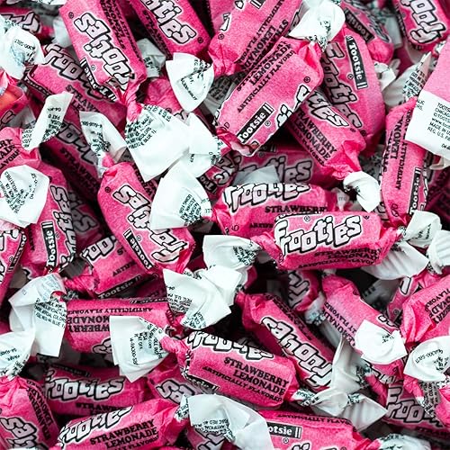Miniatura 3 de Caramelos masticables Frooties de Tootsie Roll, sabor a limonada de fresa  360 unidades, bolsa de 38.8 onzas.