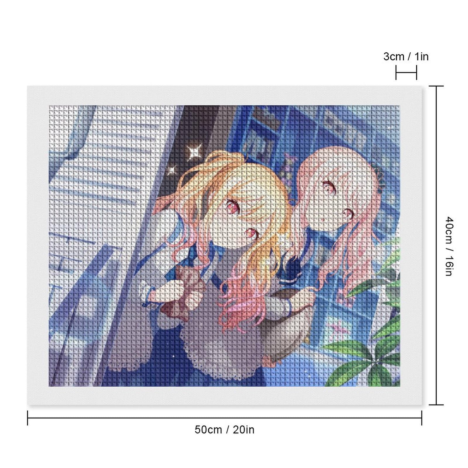 Amazon.co.jp: 天馬咲希 暁山瑞希 ダイヤモンドアート 四角いビーズ