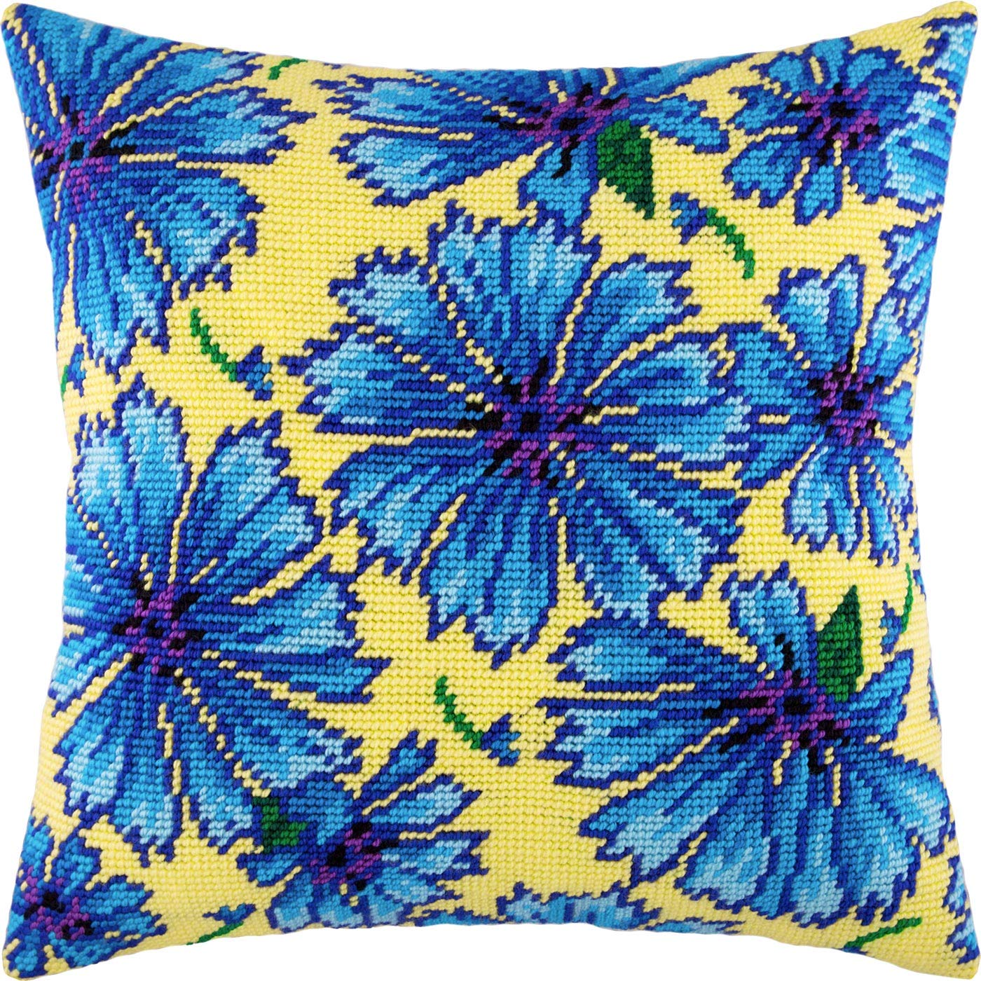 Magnolia Of Gold Kit De Broderie Pour Oreiller 40,6 X 40,6 Cm