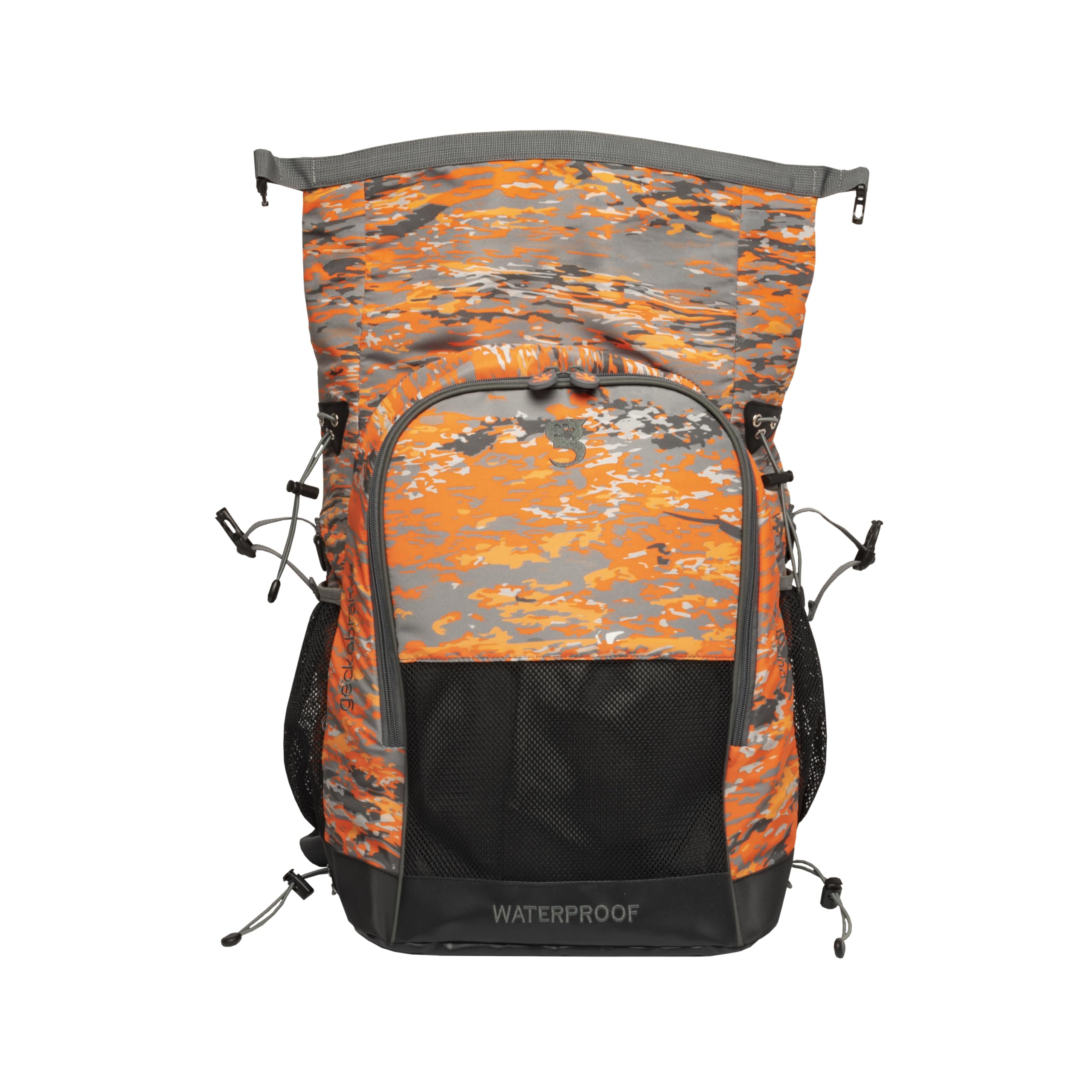 geckobrands Dueler wasserdichter 32-Liter-Rucksack, für fast jeden Sport, 2 Fächer, getrennt nass von trocken, personalisierbar