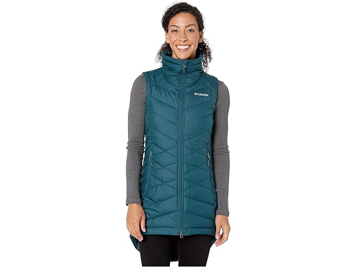 columbia heavenly long vest