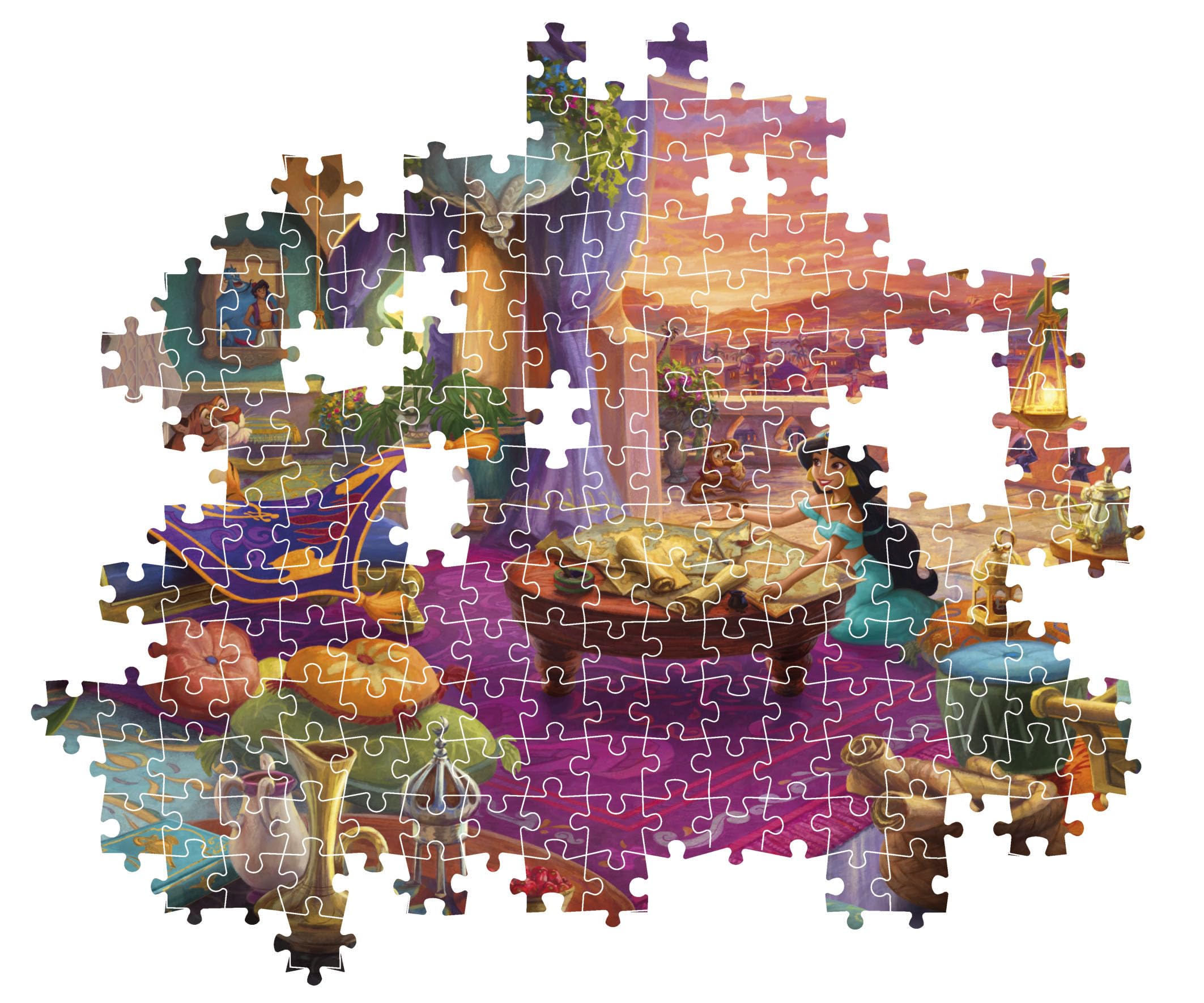 Puzzle Clementoni 500 elementów – Kolekcja Ever After: Jasmine, 35159