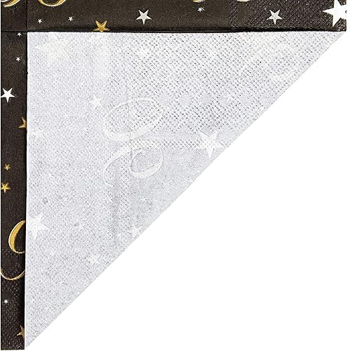 Miniatura 6 de Servilletas de papel para fiesta de cumpleaños número 90 (6.5 x 6.5 pulgadas, paquete de 100)