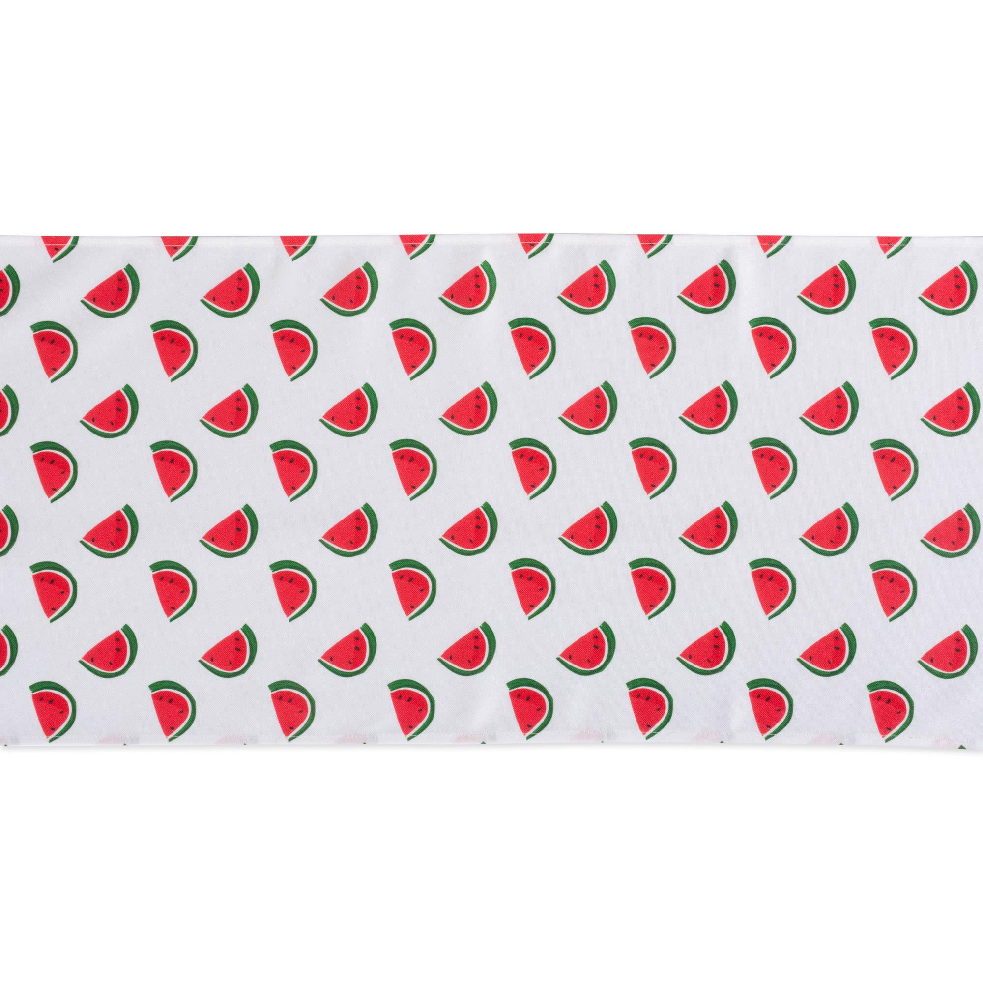 DII Watermelon Outdoor Tabletop Collection, Stain Resistant & Waterproof, Table Runner, 14x72 2