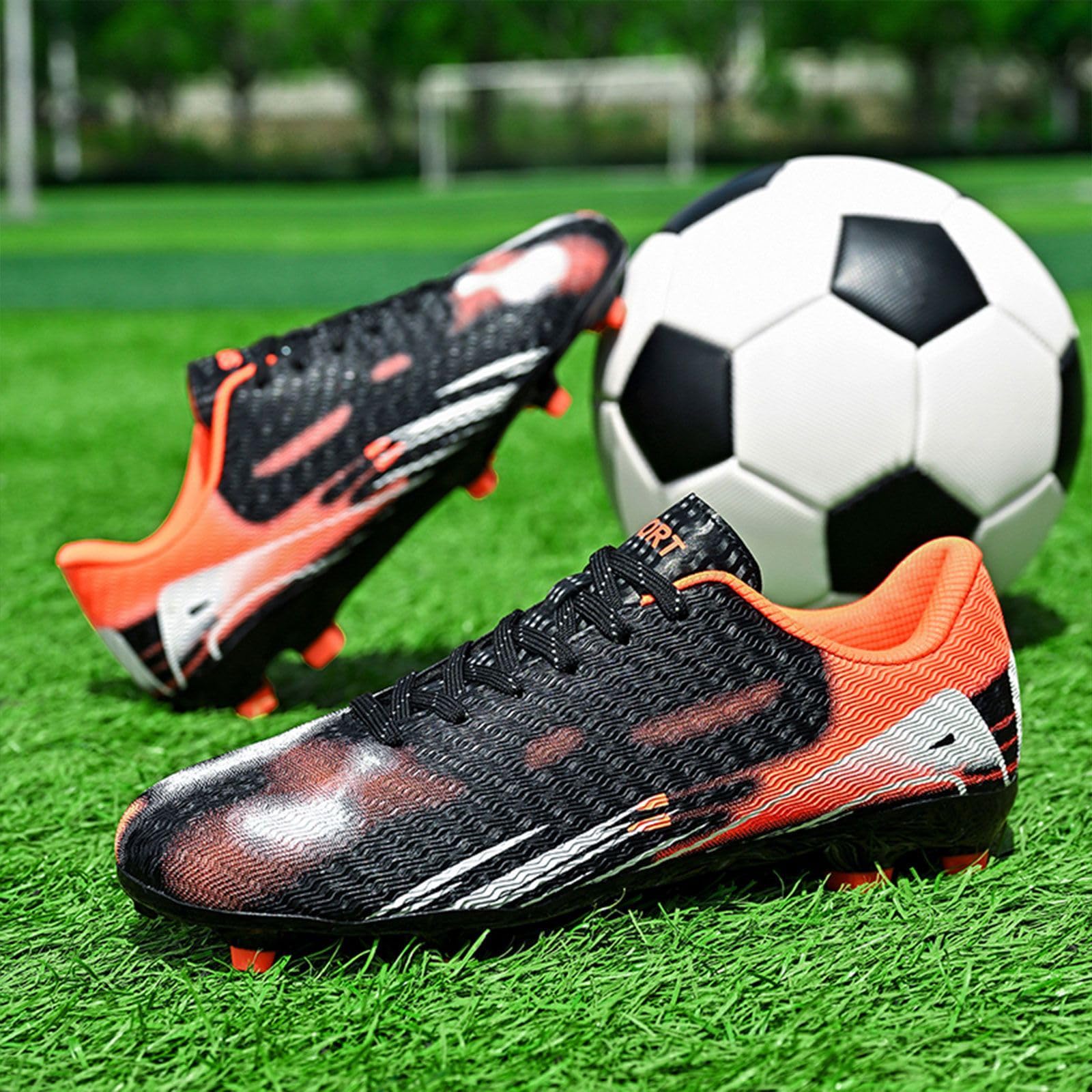 Chaussures de football FG/AG pour garçons et femmes, chaussures de football pour filles, chaussures d'entraînement professionnelles