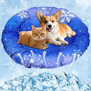 Paerduo ペット用冷却マット 72×72cm 二重構造 防水 ジェル