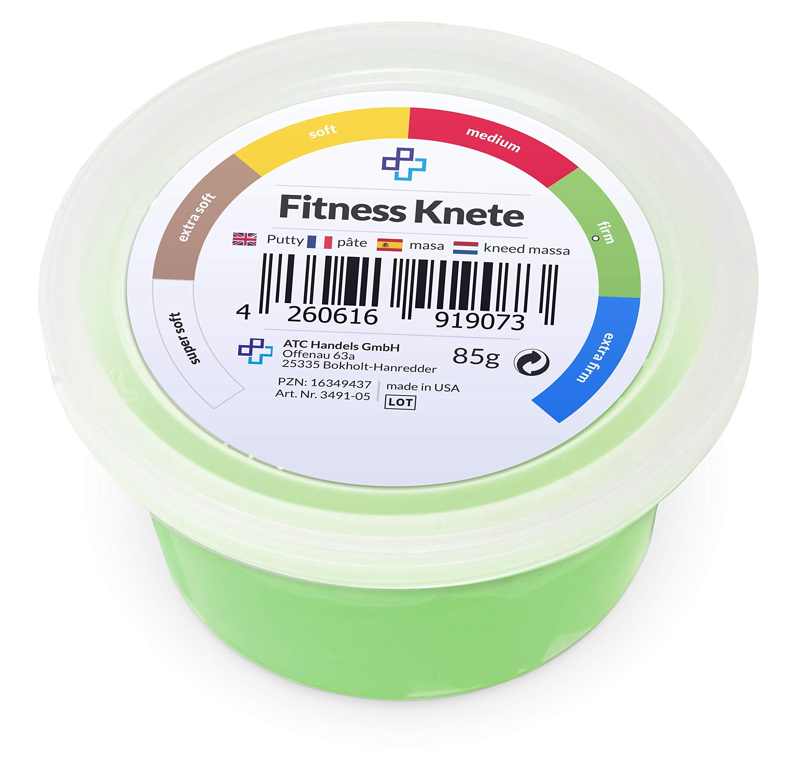 Fitness Clay 110 g Green Firm
