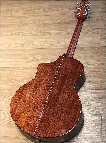 Miniatura 5 de YYYSHOPP 41-inch VX-10 Folk Guitar, Sturdy Mahogany Top, Rosewood Fingerboard and Bridge,guitarra Guitar (Size  41 inches)