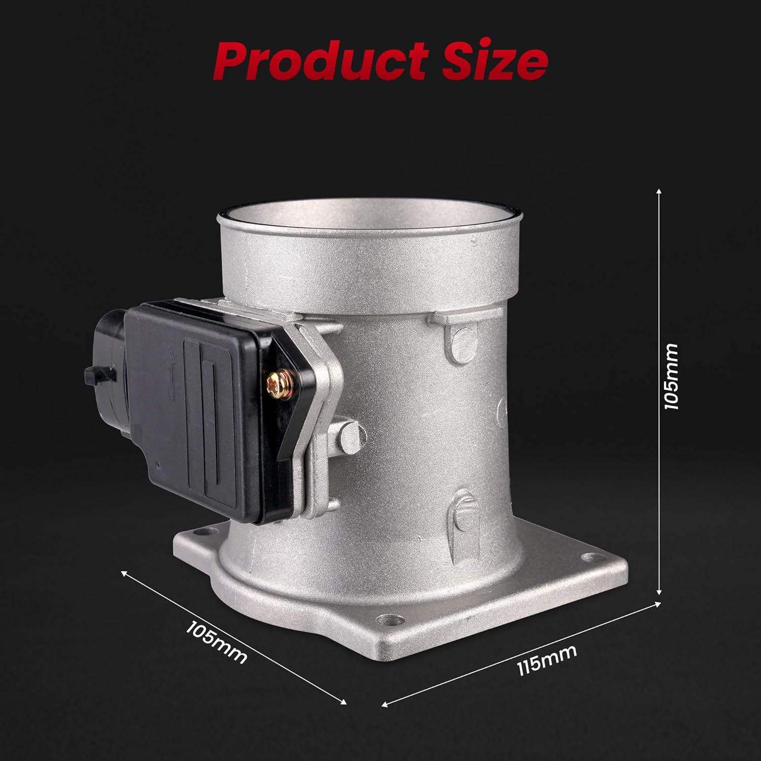 Mass Air Flow Sensor Fits for/Ford F150 F250 F350 E150 E250 E350 Bronco Econoline 4.9L 5.0L 5.8L OE SK2451154 869519 F5UZ12B579AARM 869519 SK2451154