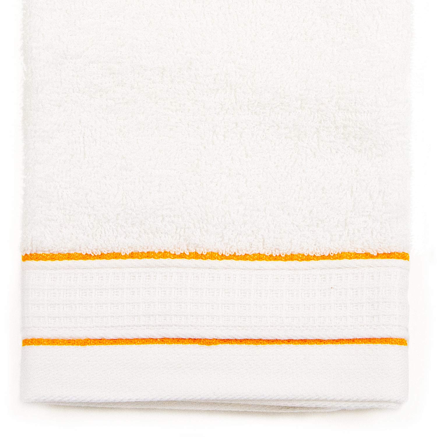 Set 4 Strofinacci Da Cucina In Cotone Bianco 50x100 Cm - ZOLLNER, Qualità 280g/mq