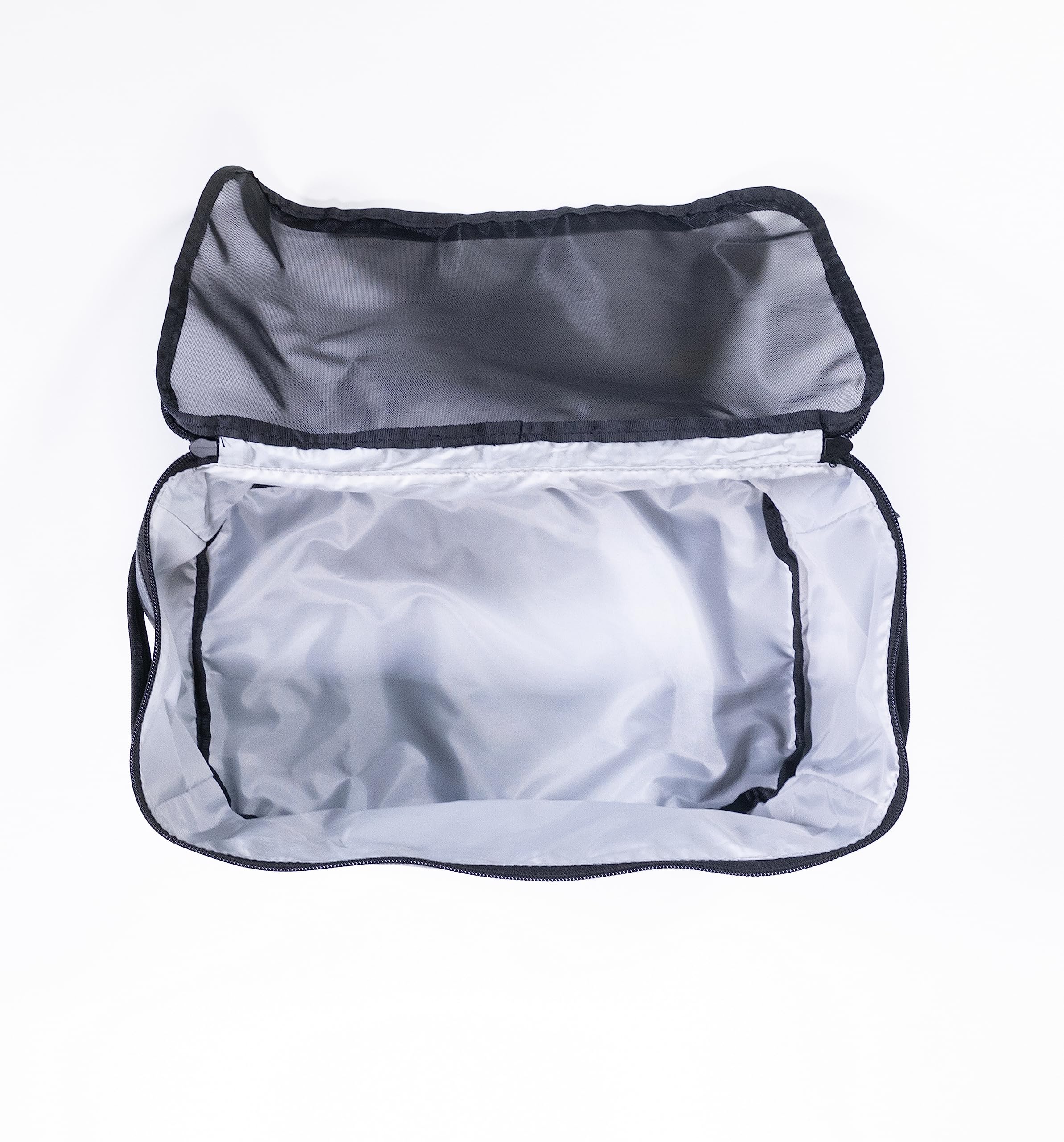 VanEssential Packing Cube with Transparent Mesh Top Large - Cool Gray