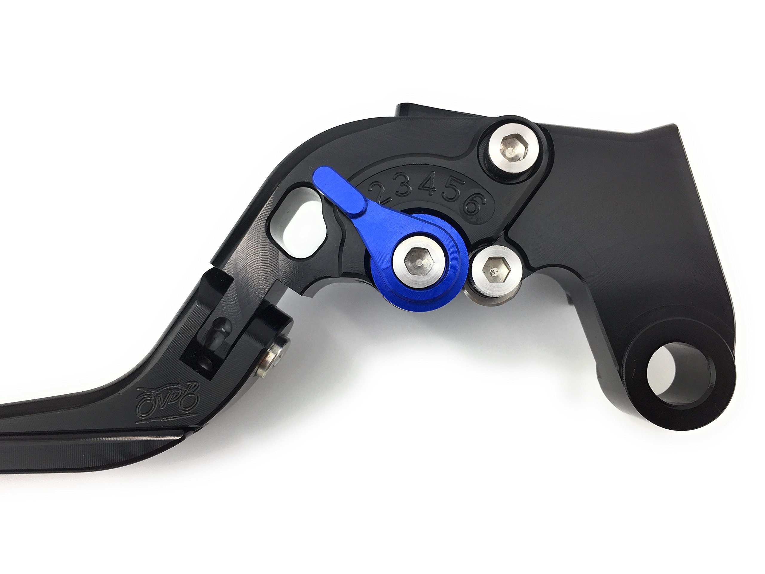 avdb-moto Coppia di leve regolabili e pieghevoli CNC Compatibile con Kawasaki Z300, Z300 ABS 2015 2016 2017