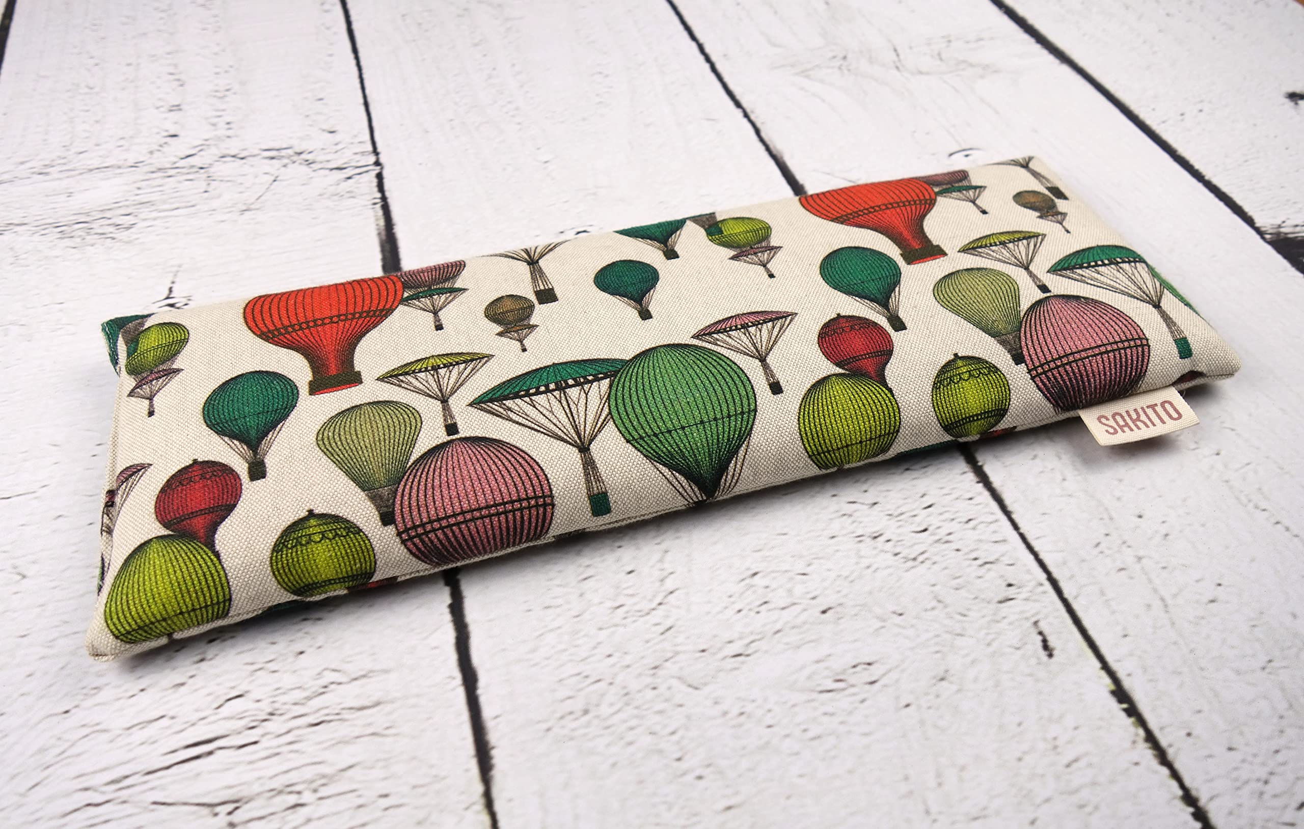 Cuscino Riscaldabile Inodore (35x12 cm) - Termico Microonde - Borsa Termica Con Semini Riscaldanti - Scaldino Con Semi di Grano Non Profumato