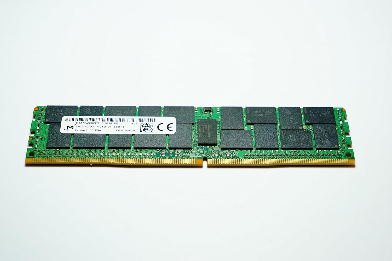 Supermicro MTA72ASS8G72LZ-2G3A1 64GB DDR4 PC4-19200 (DDR4-2400) 288-pin LRDIMM ECC, 4Rx4 Quad Rank, 4G x72, 1.2V