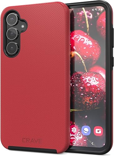 Miniatura 23 de Crave para Samsung Galaxy S23 FE Funda, Funda de Doble Capa de Protección a Prueba de Golpes para Samsung Galaxy S23 FE (16.3 cm) - Azul Marino