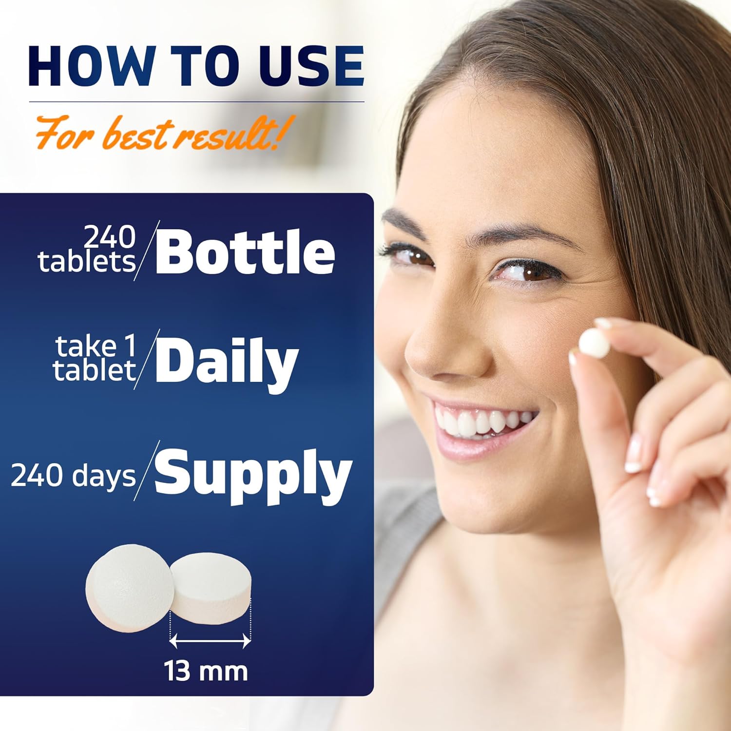 Vitamatic Niacin (Vitamin B3) 500mg, 240 Tablets - Non-GMO & Gluten Free- 480 Tablets (Pack of 2) - Image 3