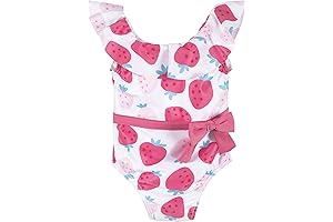 4t One-Piece Bathing Suit Made of Durable Fabric in Vibrant Colors and Patterns
