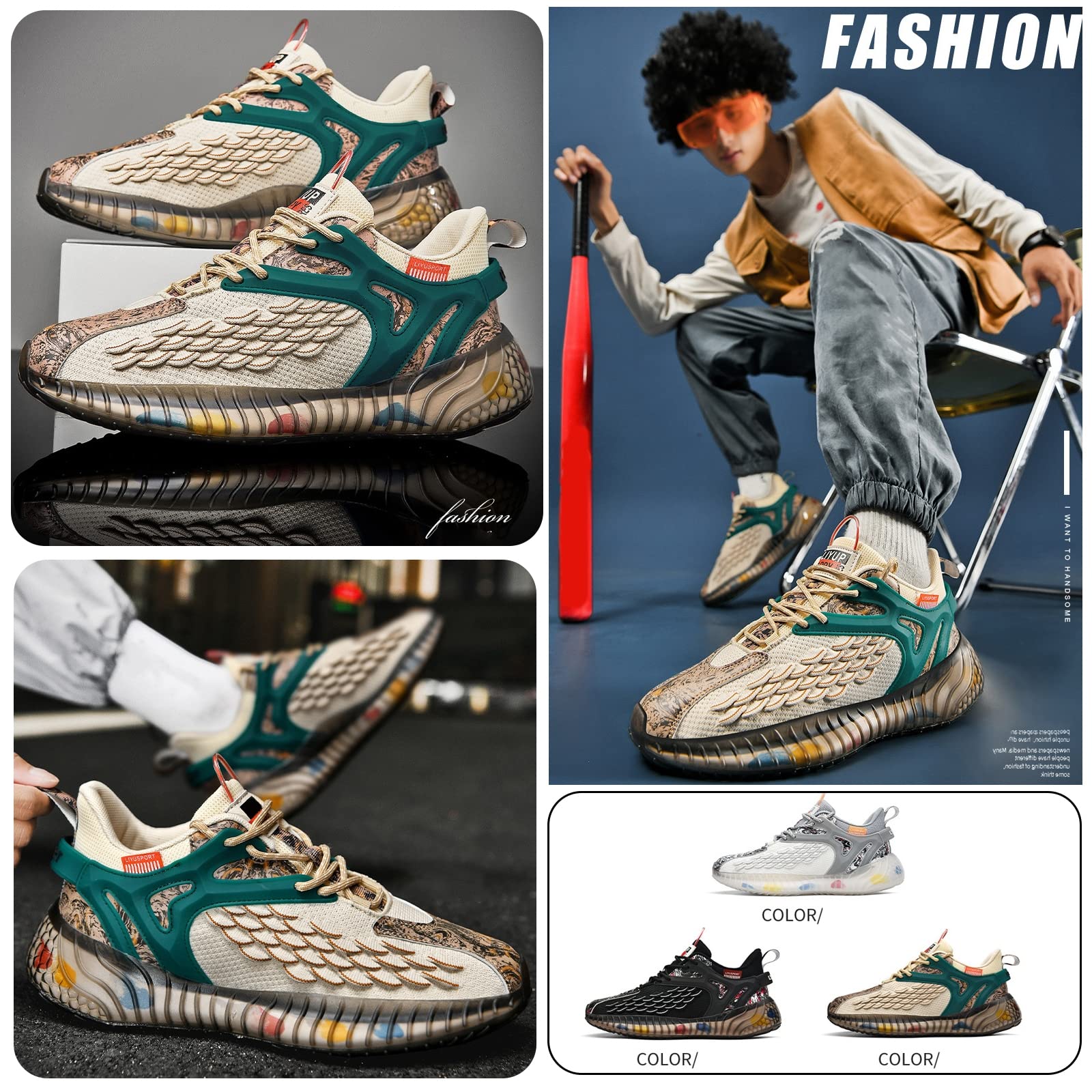 Zapatillas de Deporte para Hombre, para Mujer, Ligeras,Transpirables,para Gimnasia,para Caminar,Zapatillas para Correr, Zapatos Deportivos Casuales,para Corredores