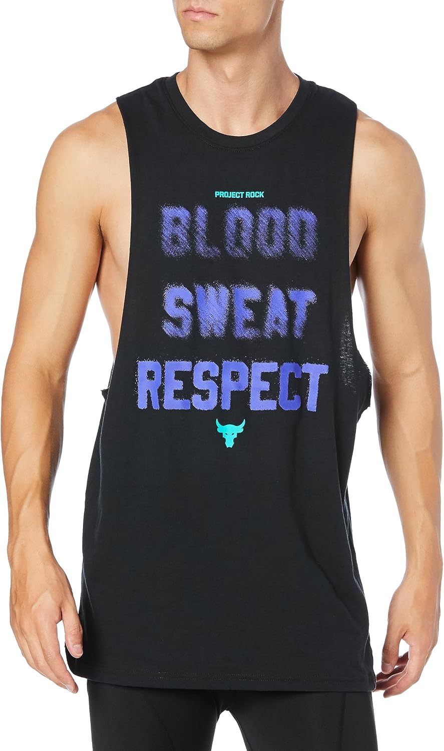 Under Armour Men's Project Rock BSR Muscle Shirt sz Medium