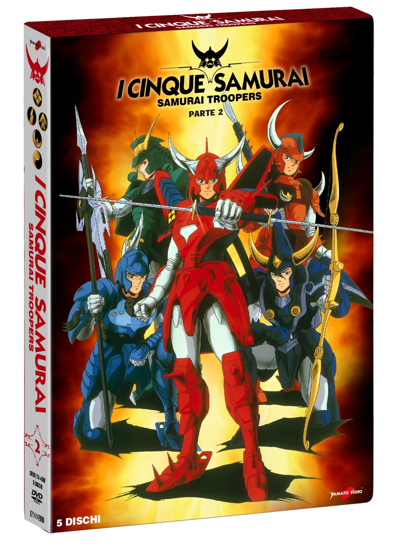 I Cinque Samurai - Pt. 2 - (5 Dvd)