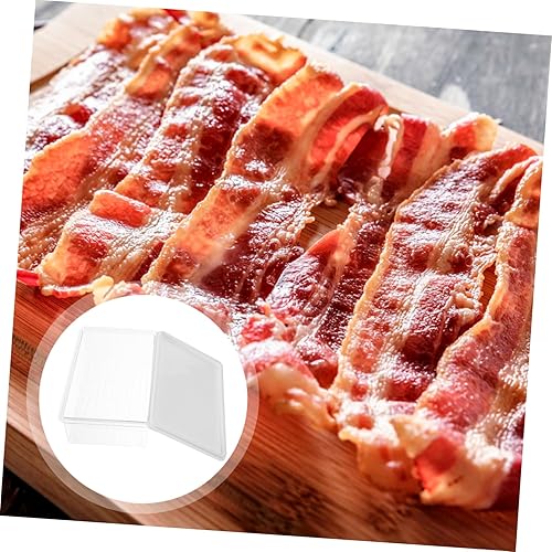 Miniatura 8 de Caja organizadora transparente para alimentos, contenedor de verduras, refrigerador, contenedor de almacenamiento de tocino, caja de almacenamiento
