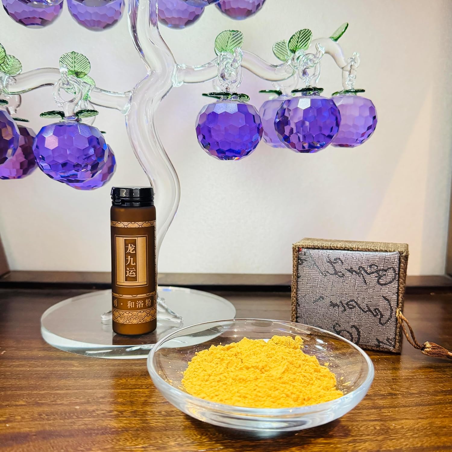 All Purpose Herbal Bath Powder Set Traditional Chinese Herbal Bath Salts (20 Bottles) Ideal for Self Care, Gifting, and SPA Use, Suitable for Men, Women, Seniors, Teachers(Dragon Nine Luck・Yong)