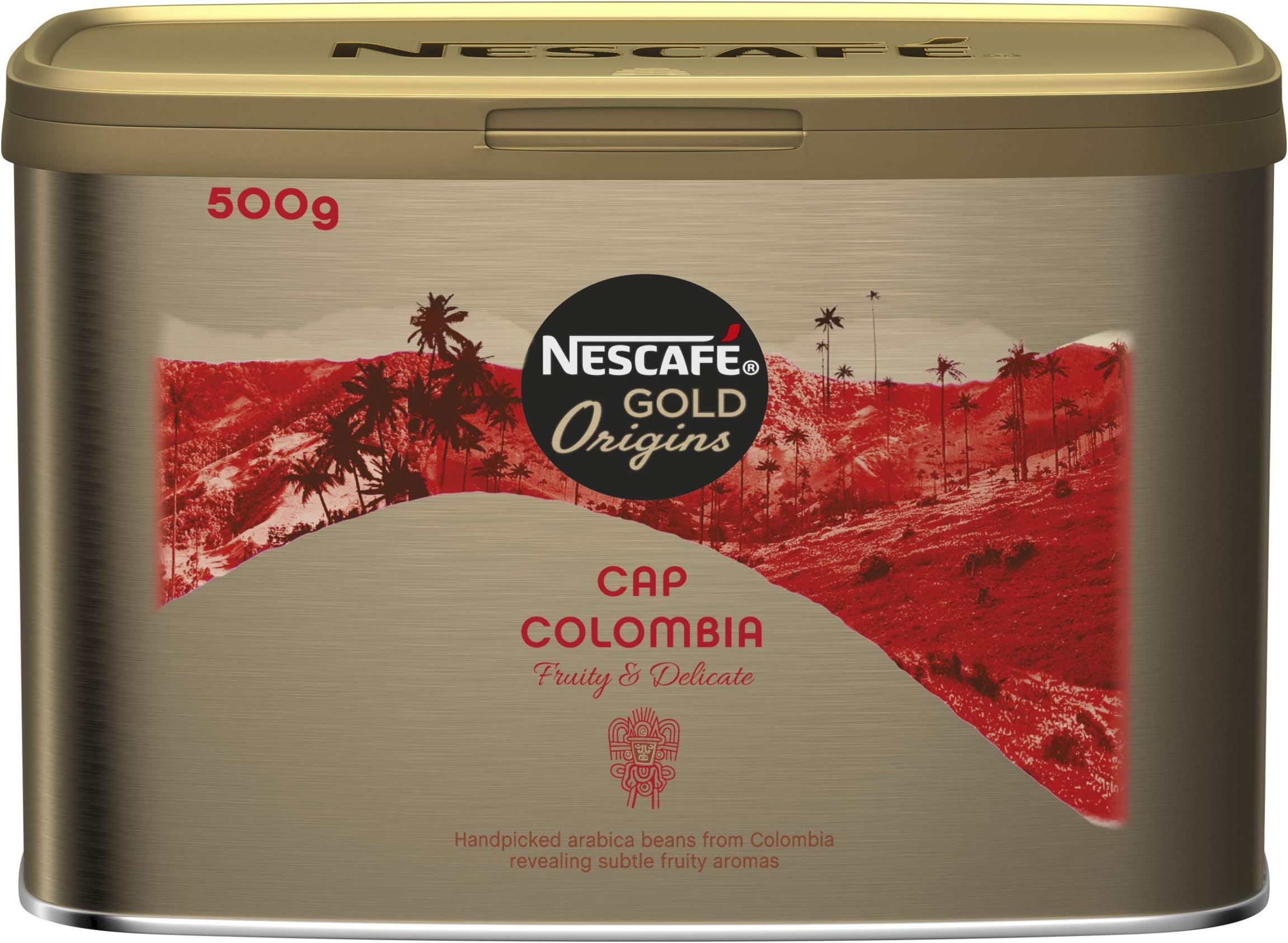 NESCAFE Gold Cap Colombia Instant Coffee 500g Tin