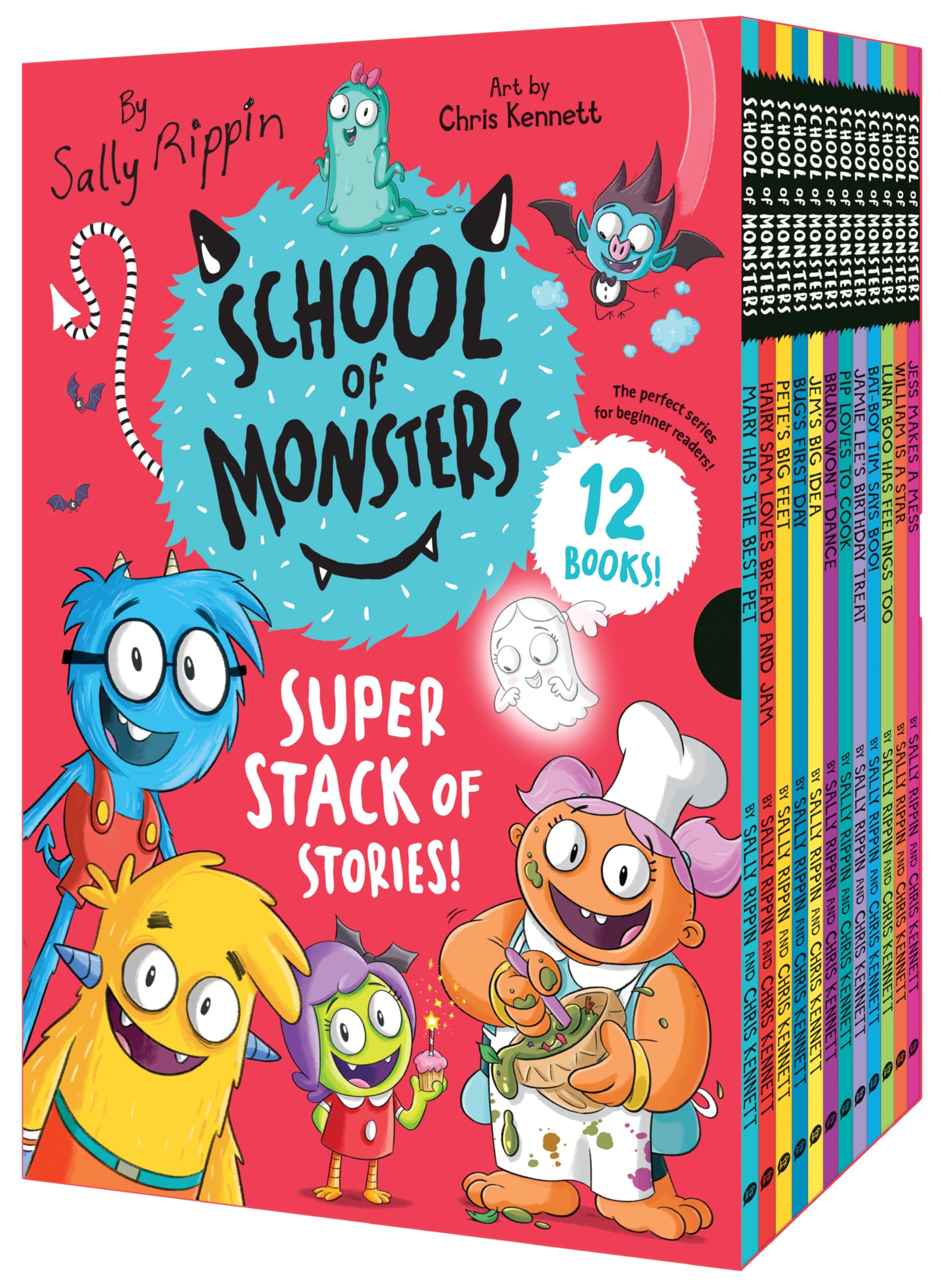 School of Monsters series by Sally Rippin 12 Books Collection Box Set ...