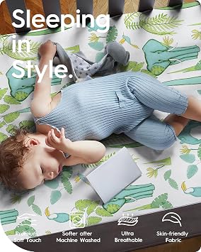Premium Soft boy Crib Sheets, Ultra Breathable Crib Fitted Sheet, Super Stretchy Baby Bed Sheets 28''x52''x9'' Extra Deep Pocket