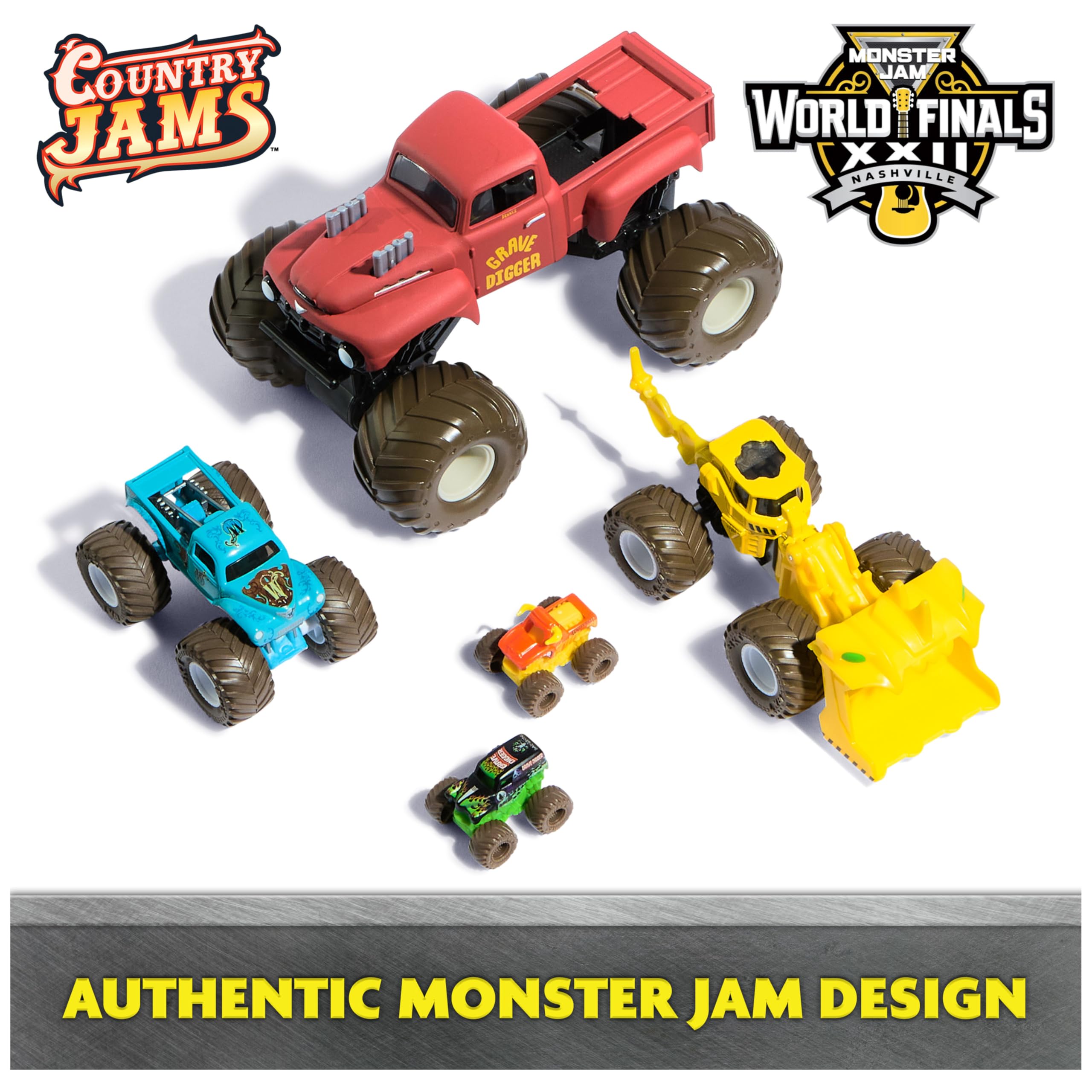 Country Jams - Confezione da 5 pezzi di Monster Jam
