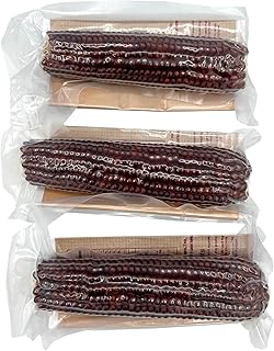 Amish Country Popcorn | Old Fashioned Microwave Popcorn | Non-GMO, Gluten Free, Microwaveable and Kosher (Purple Corn on the Cob, 3 Pack)