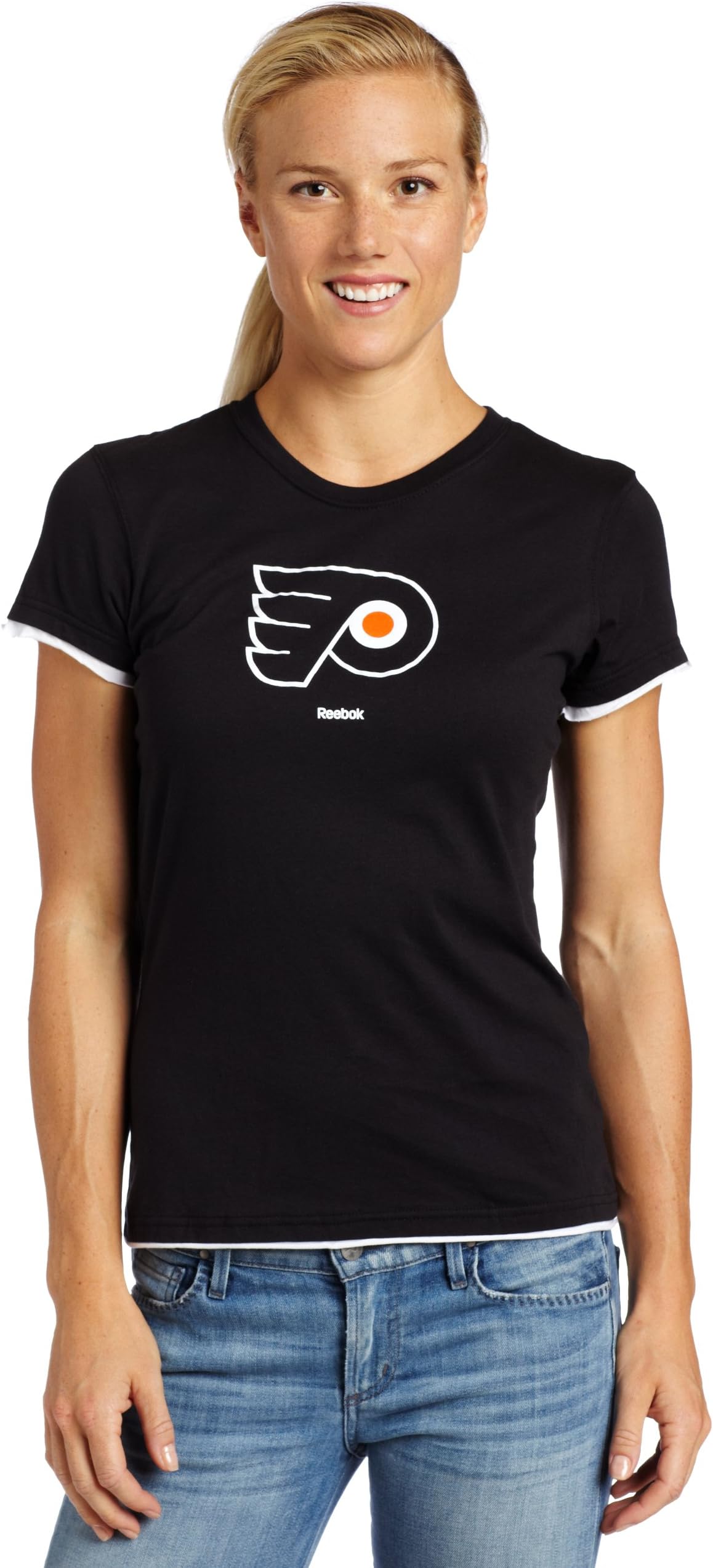 NHL Philadelphia Flyers Center Logo Women's T-Shirt