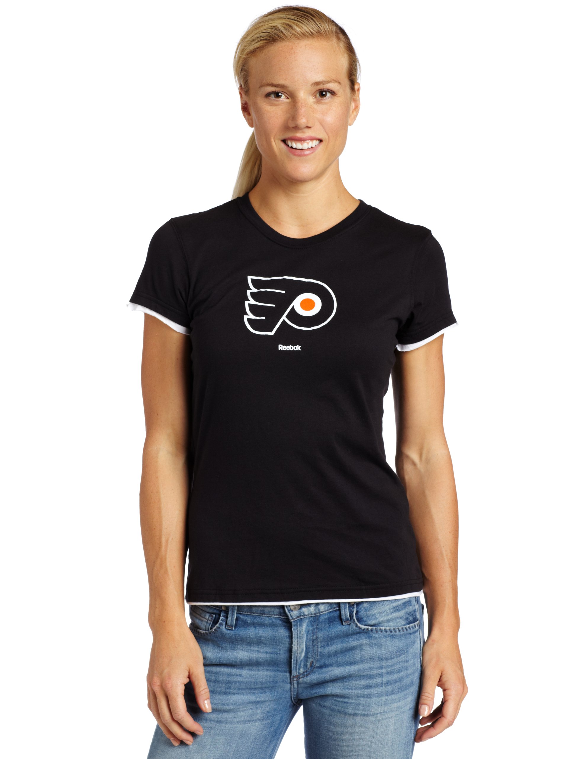 NHL Philadelphia Flyers Center Logo Women's T-Shirt
