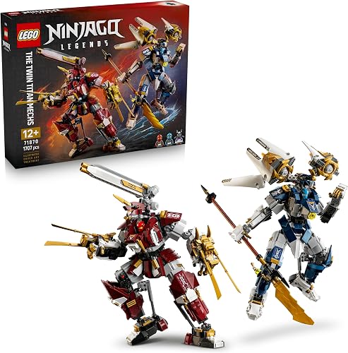LEGO Ninjago Les Robots Titan Jumeaux - Jouet Ninja avec … - 1