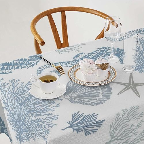 Miniatura 1077 de Mantel floral hippie, diseño retro de los años 70, naranja, rosa, azul, floral, bohemio, estampado estético de margaritas, para fiesta, picnic