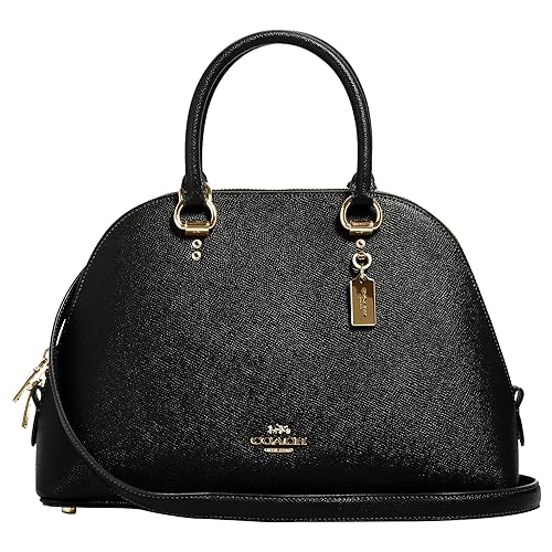 Coach Unisex Katy Satchel - Black - One Size