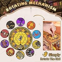 Vista 20 de CUTEBEE Kit de Rincón de Libros, Kit de Casa en Miniatura DIY Booknook, Casa Pequeña, Rompecabezas de Madera 3D, Kit de Casa de Muñecas para Adultos