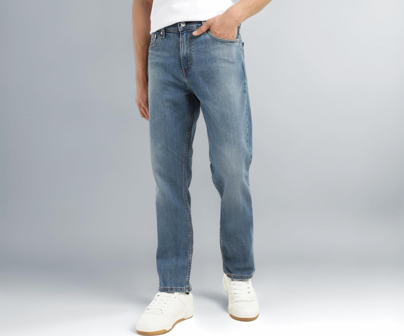 Levi's Men's 511 Slim Fit Mid Rise Blue Jeans