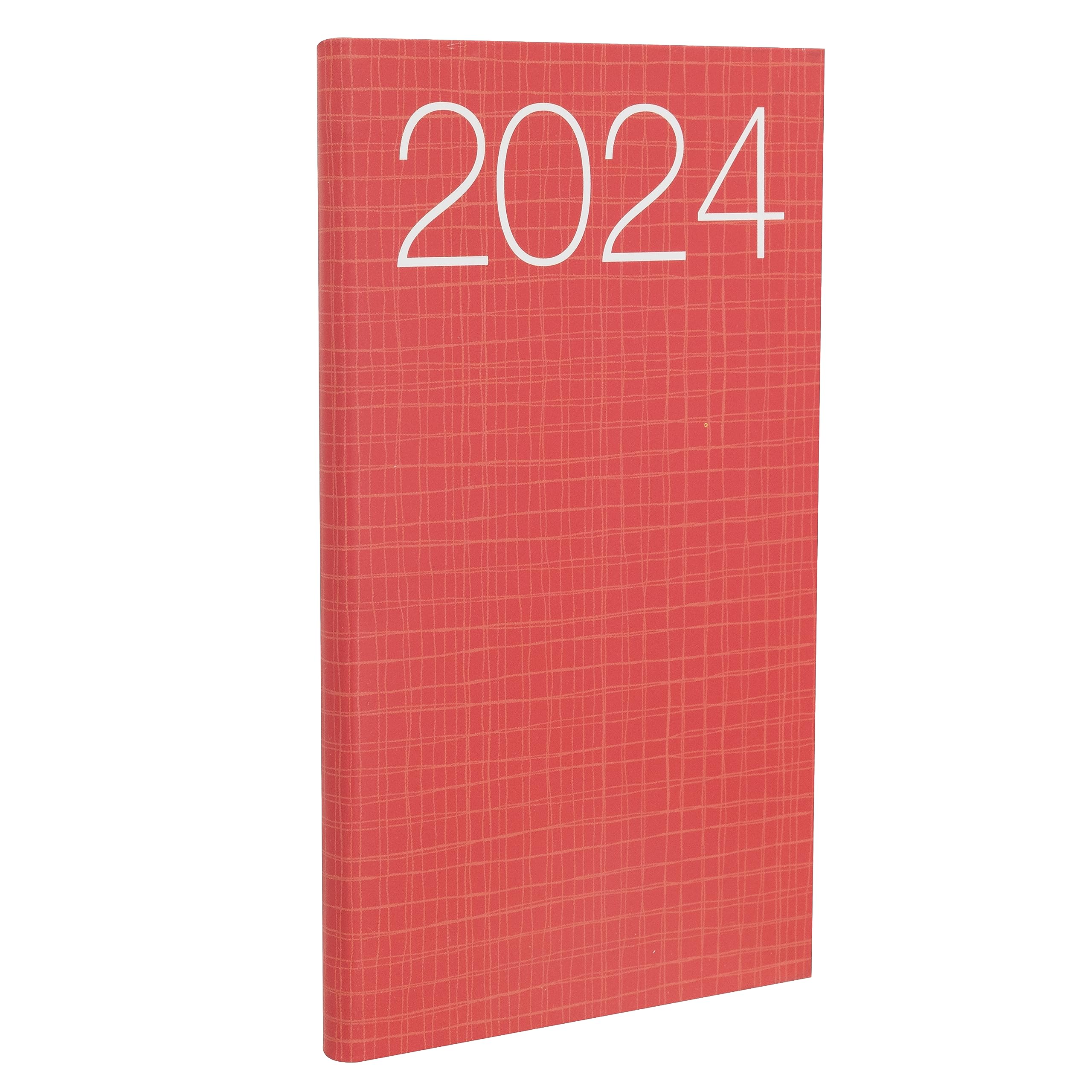 Idena 11032 - Pocket Diary 2024, Ladytimer Graphic Red, 87 x 153 mm, 128 Pages, Weekly Planner with Flexible Cover - Image 4