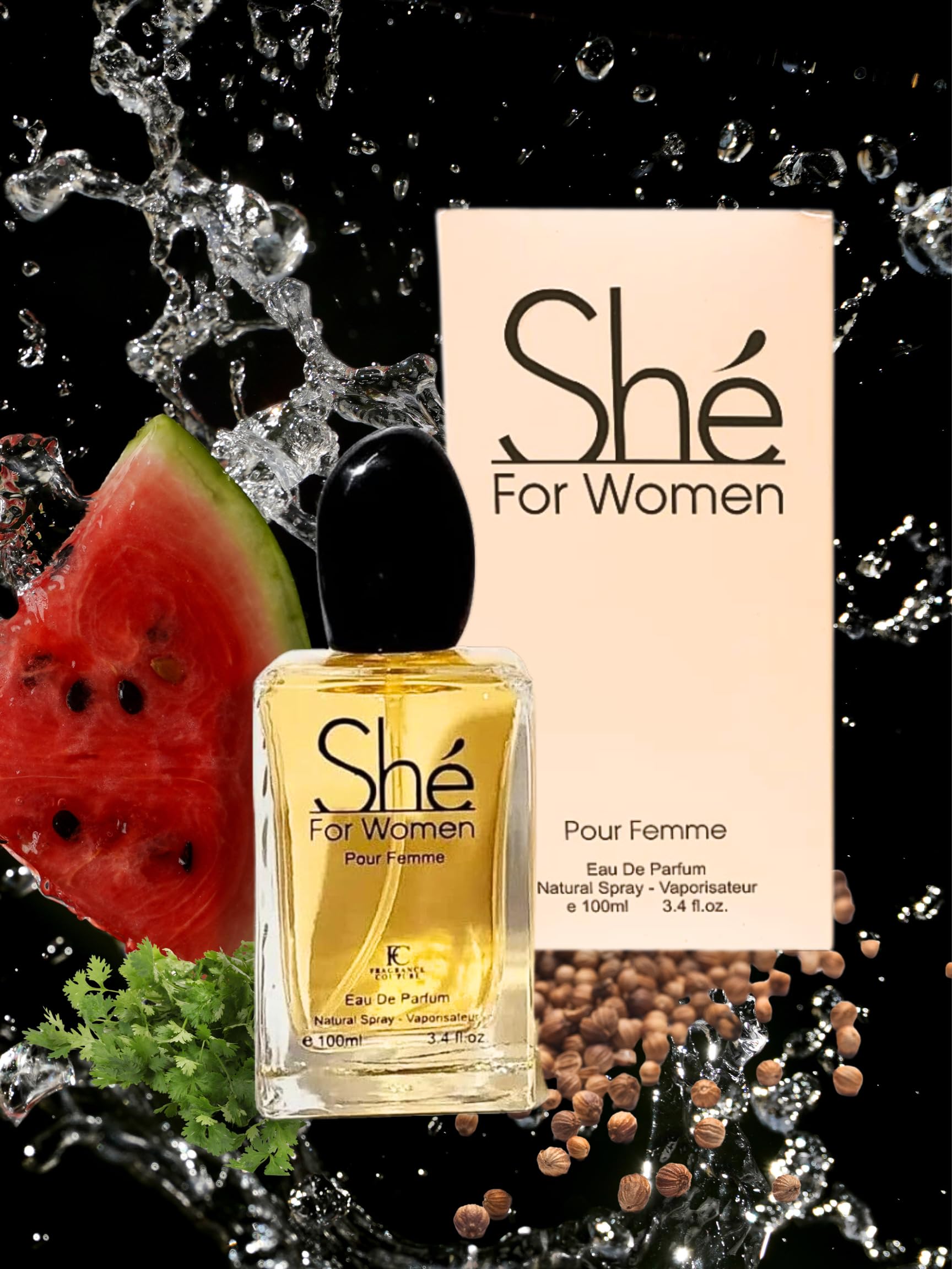Amazon.com : SHE FOR WOMEN EAU DE PARFUM 3.4 FL. Oz. Chypre Fruity
