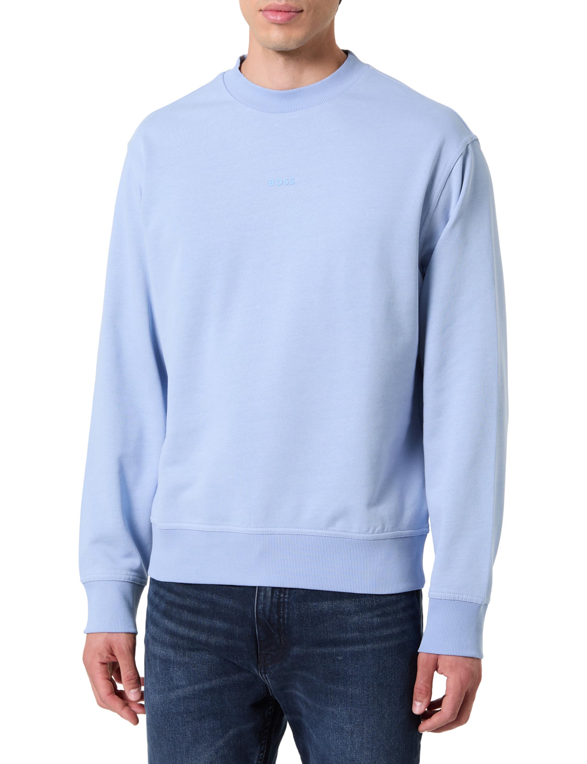BOSS Herren Wesmallcrew Sweatshirt