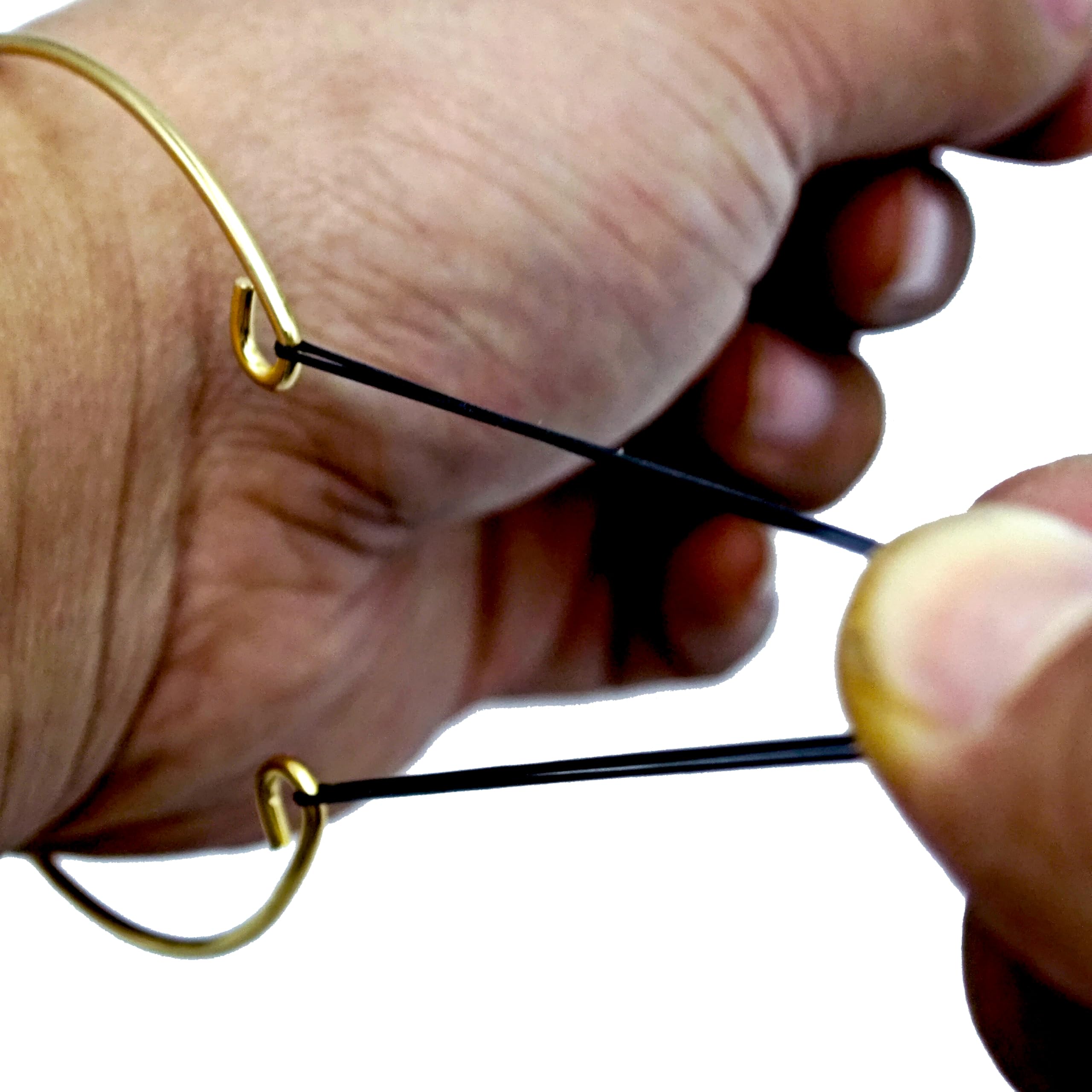 2 pack Anxiety Bracelet Fidget with Rubber Band Mindfulness Bracelet CBT Tool for Anxiety Picking Fidget Toy Skin Picking Fidget - Image 2