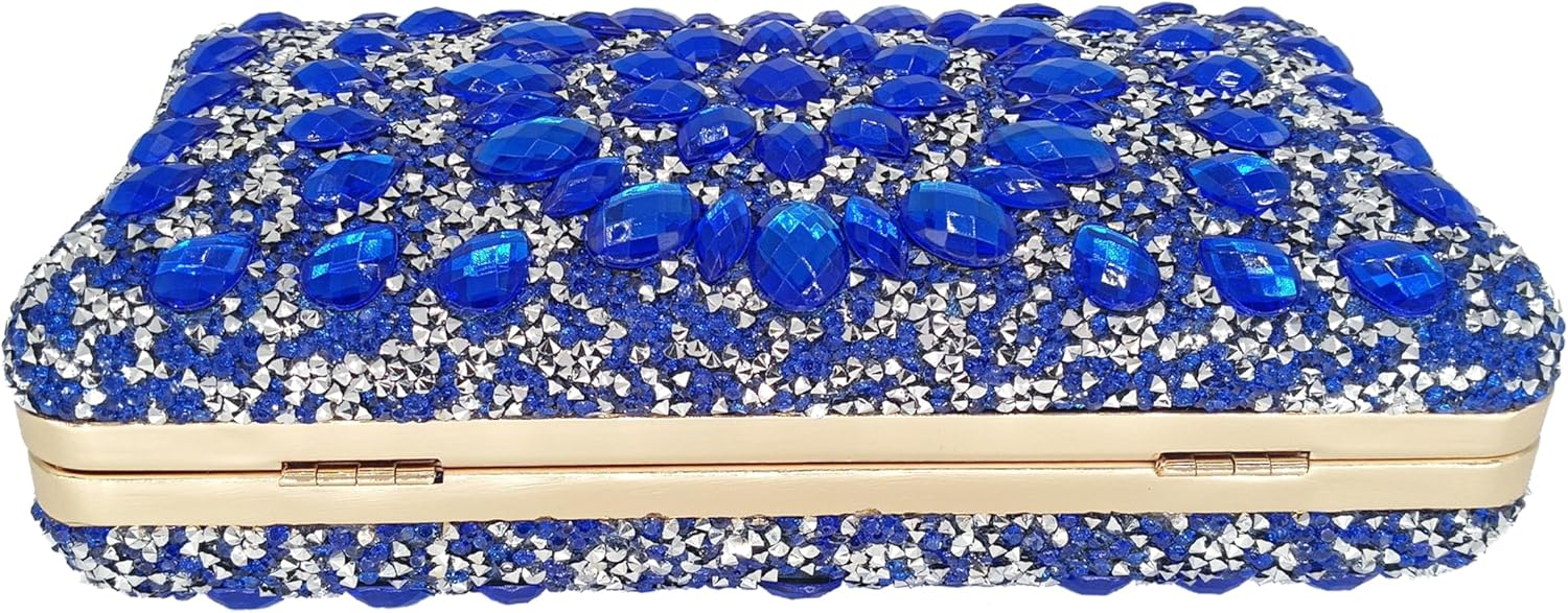 Rhinestone Clutch Purses for Women Evening Wedding Formal - Pearl Clasp Handbag Crystal Gemstone Bag for Party Prom - Image 7
