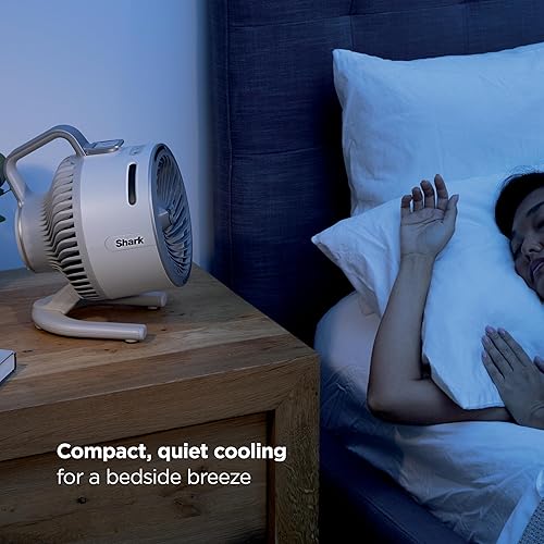 Miniatura 8 de Shark Ventilador FlexBreeze HydroGo ventilador portátil ultra potente con niebla interior y exterior. Con cable e inalámbrico, 5 velocidades,