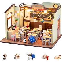 Flever Dollhouse Miniature DIY House Kit Creative Room with Furniture for Romantic Valentines GiftThe Age of Innocence