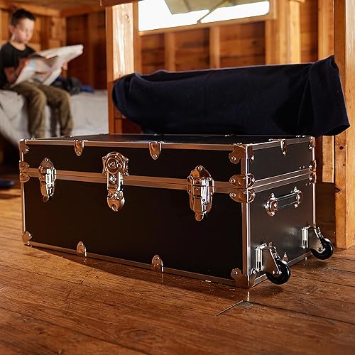 Miniatura 8 de Rhino Trunk & Case Baúl de campamento grande Armor  Cofre de almacenamiento seguro para dormitorio  Ideal para campamento de verano  Troncos